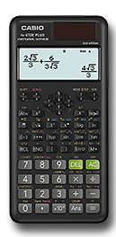 Casio Fx 85de Plus Calculadora Cientifica 1 11 X 8 X 16 2 Cm Con Panel Solar Y Bateria Color Negro Amazon Es Oficina Y Papeleria